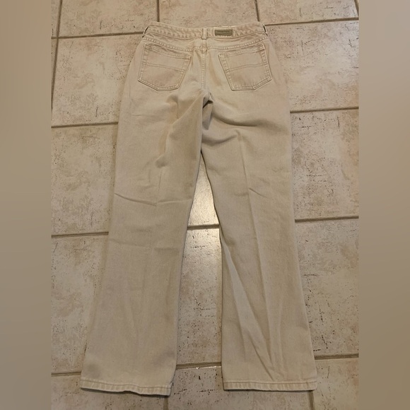 Vintage Denver Hayes Beige Straight Leg Jeans - 32x32 - Picture 5 of 6
